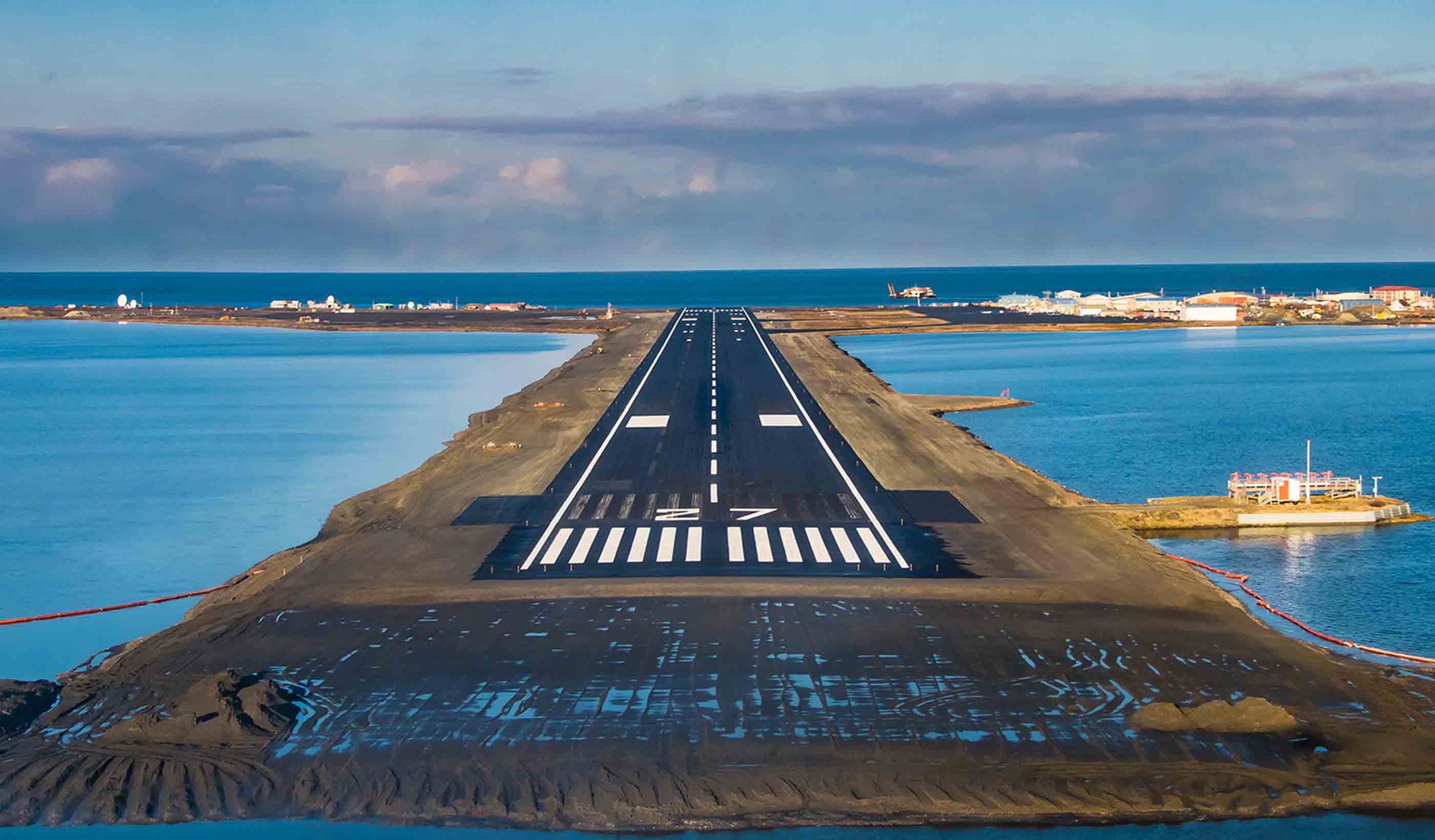 How long is an airport’s runway?