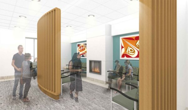Indigenous healthcare facility rendering