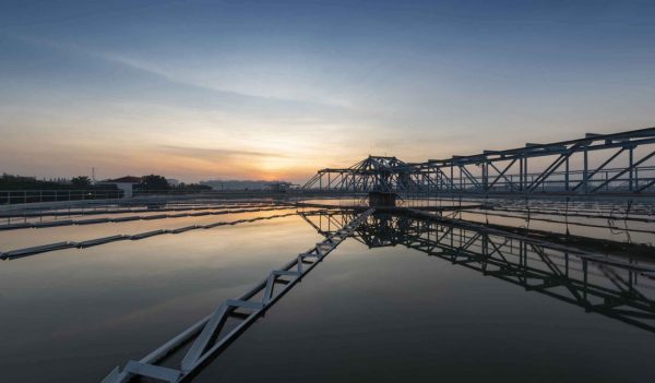 Water treatment with sunrise