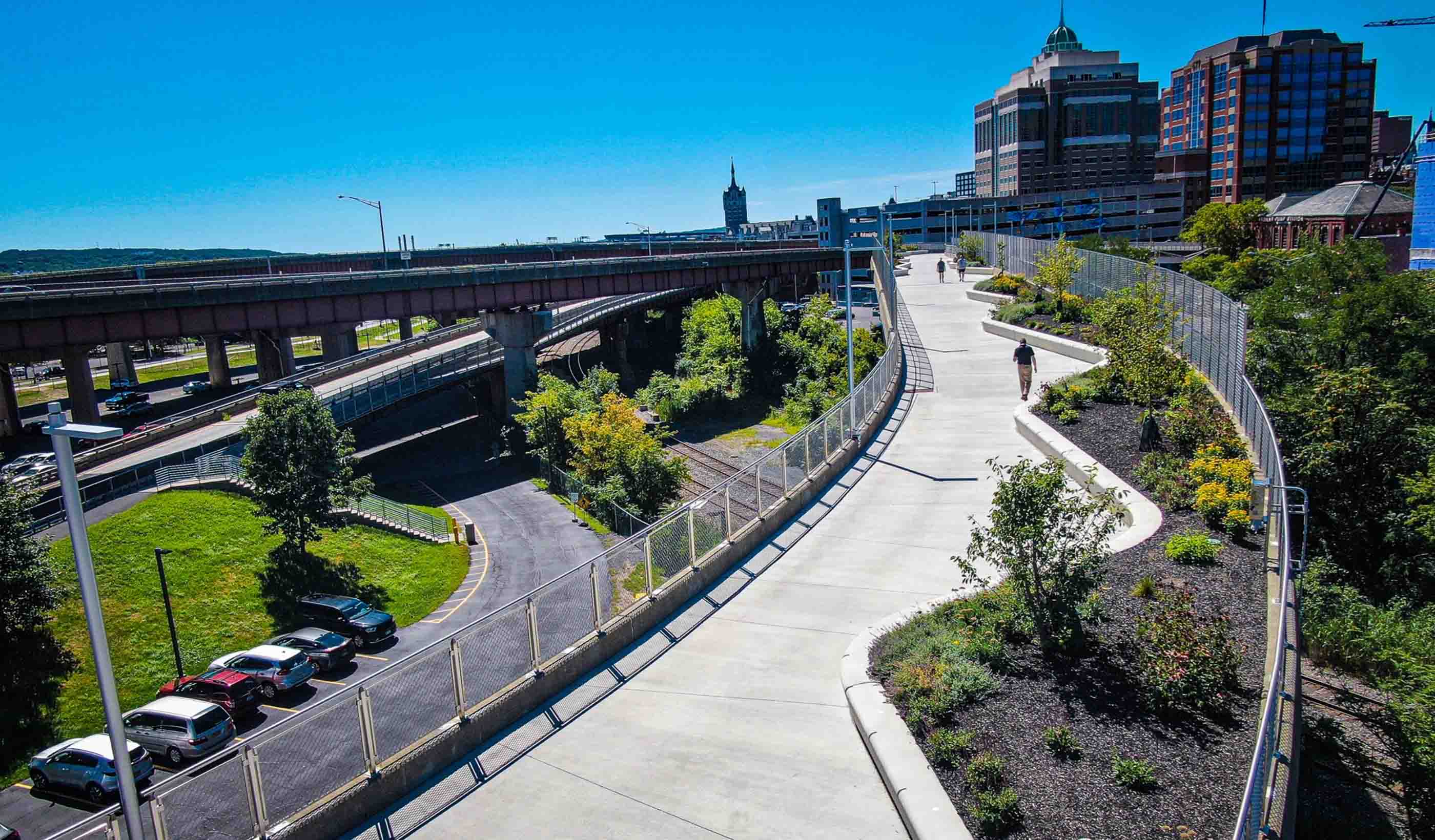How Albany converted an underused Interstate ramp into a city park